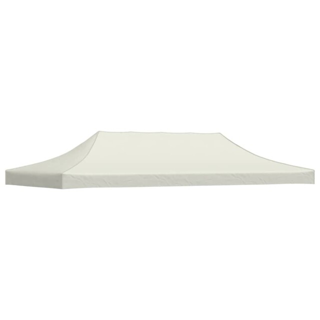 Party Tent Roof 3x6m Cream Pavilion Canopy Cover Gazebo Marquee Top