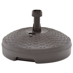 Umbrella Base Sand/water Filled Plastic Rattan Holder Multi Colours