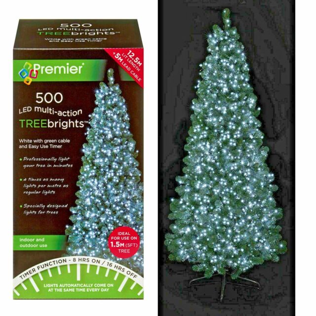 Premier 500 Lv152006w Multi-action Led Treebrights Christmas Lights