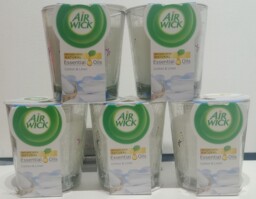 5 Air Wick Infused With Natural Essential Oils Cotton & Linen Scent