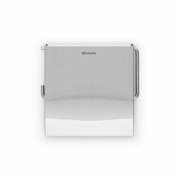 Brabantia Toilet Roll Holder, Corrosion Resistant, Matt Steel, 25