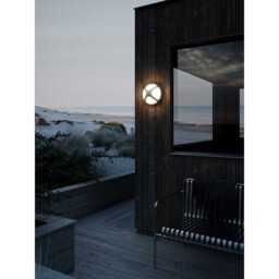 Nordlux Wall Lamp Outdoor Light Cross Galvanized Round Ø26cm Ip54 Max.