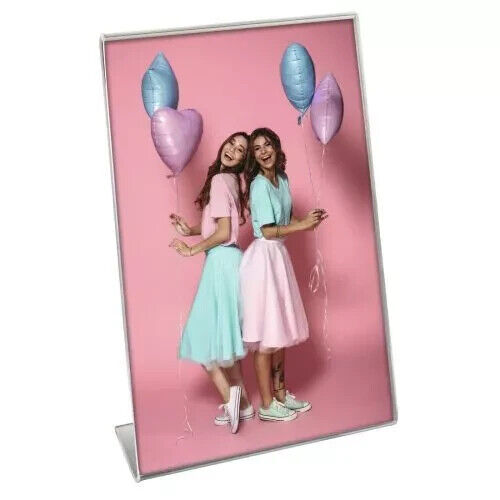 Hama Portrait Picture Frame Acrylic 10 X 15 Cm Pictures L-shaped Stand