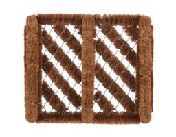 Coir Outdoor Indoor Boot Scraper Door Floor Mat - 36cm X 33cm Door