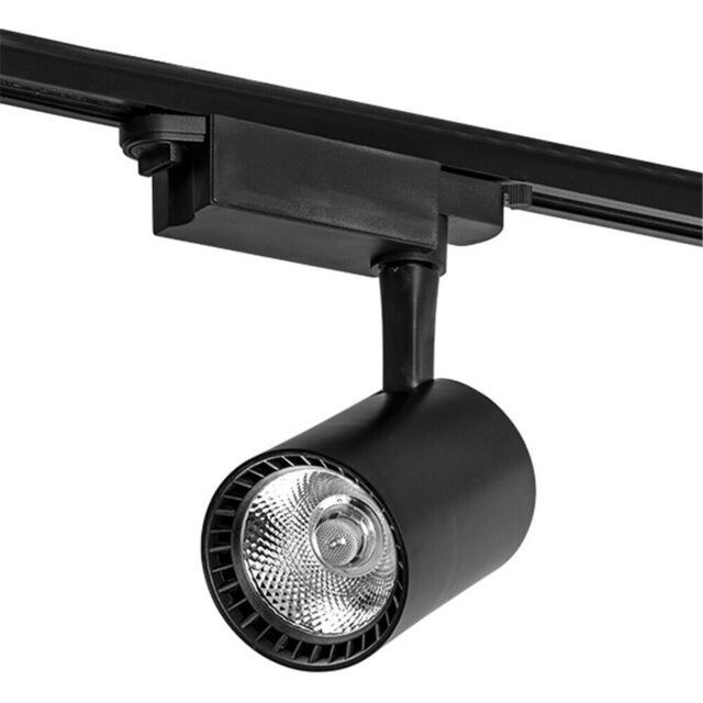 2-line Led Track Light 15w 20w 24w 30w 36w Cob Rail Ceiling Spotlight