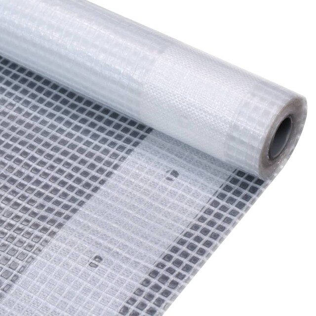 1/2x Leno Tarpaulin White Ground Sheet Cloth Cover Tarp Multi Sizes