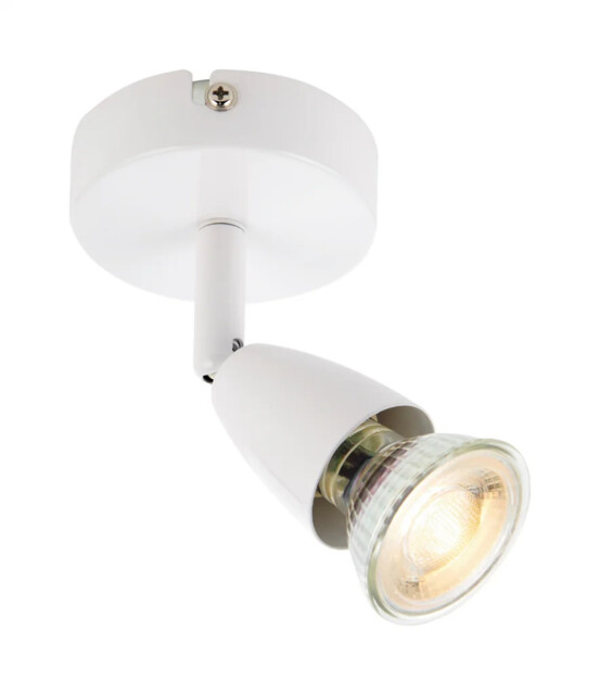 Wall Light White Amalfi Spot Saxby 43281