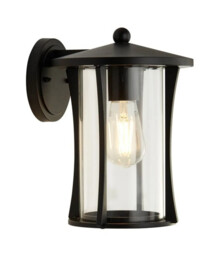 Outdoor Light Black Pagoda Wall Ip44 Searchlight 8477bk