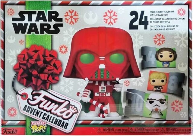 Funko Star Wars Pop Advent Calendar 24 X Mini Figures Disney Christmas