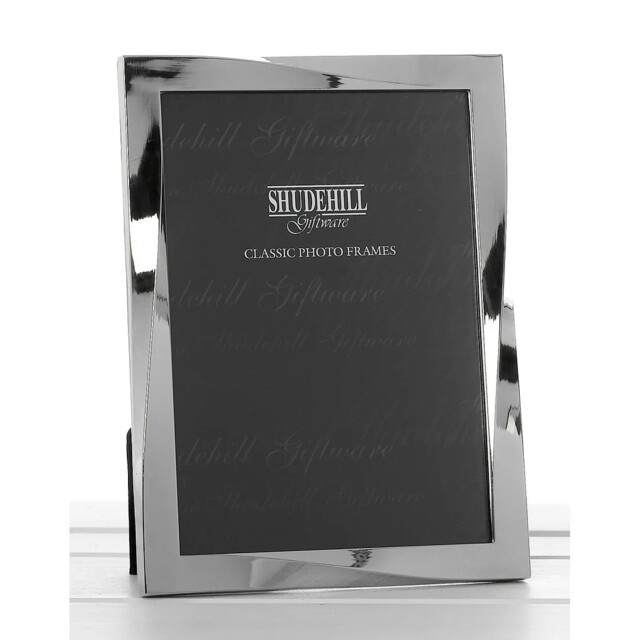 Shudehill Polished Silver Twist Photo Frame In Different Sizes From