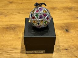 "Waterford Crystal 2011 Times Square ' Let There Be Love "" Replica Ball"