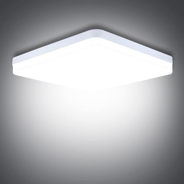 Sunzos Led Ceiling Light, 36w Daylight White 6500k, 3240lm Bright