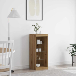 Sideboard Artisan Oak 41 X 37 X 100 Cm Engineered Wood Vidaxl