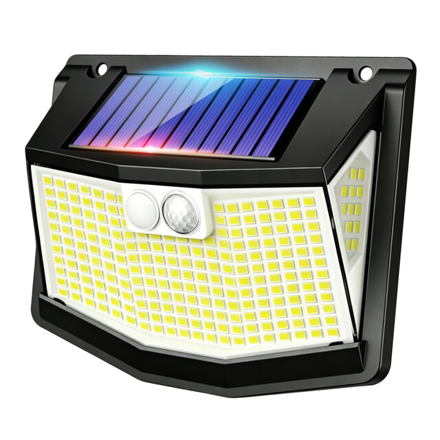 248 Led Solar Power Pir Motion Sensor Wall Light Outdoor Garden