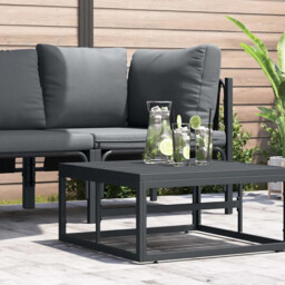 Outdoor Furniture Anthracite Steel Vidaxl