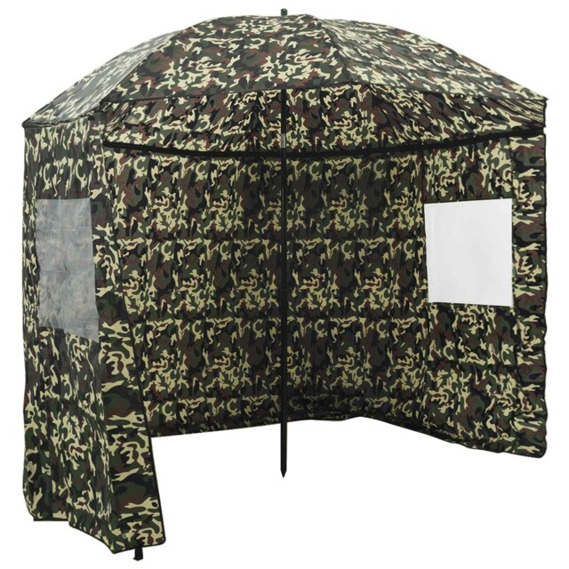 Fishing Umbrella Oxford Polyester Outdoor Tilt Sun Shade Modern Garden