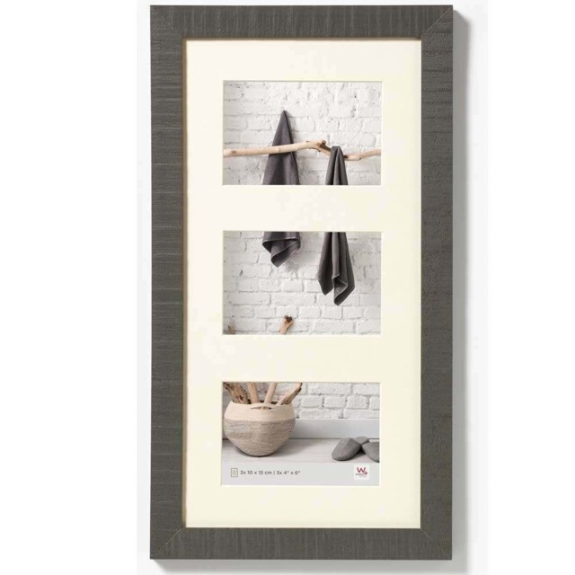 Walther Home Wooden Picture Frame - 18x9 Inch - (insert For 3x 6x4