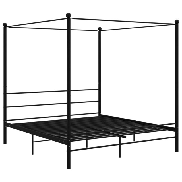 Canopy Bed Frame Metal Bedroom Furniture Multi Colours Multi Sizes