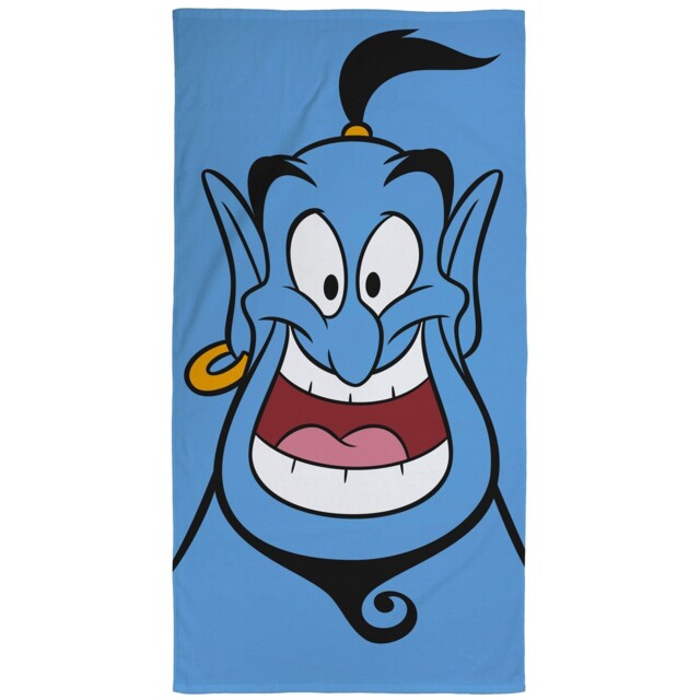 Disney Aladdin Genie Towel Beach Bath 100% Cotton Kids
