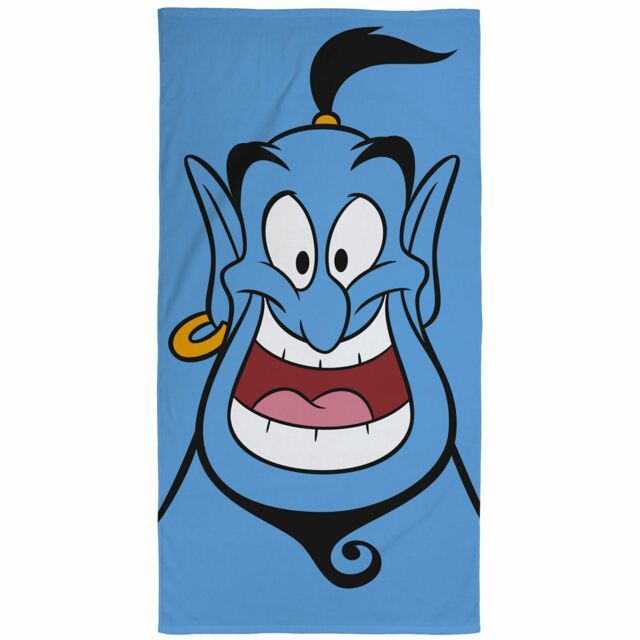 Disney Aladdin Genie Towel Beach Bath 100% Cotton Kids