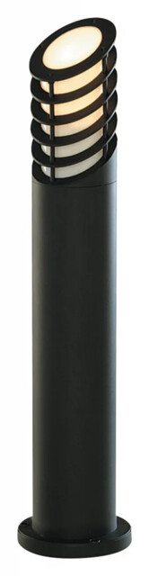 Outdoor Light Black Bollards Post 730mm Slanted Searchlight 1086-730