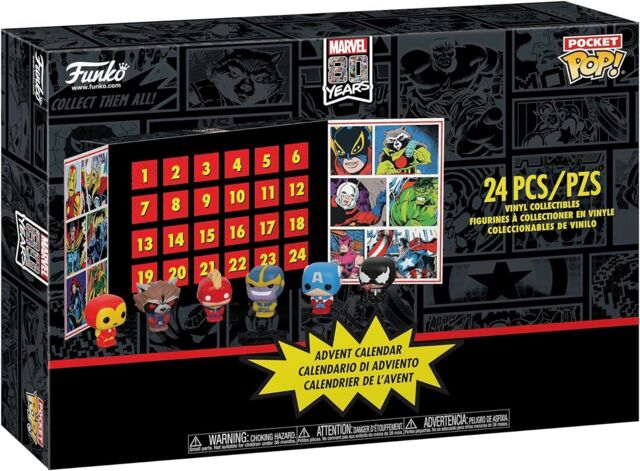 Funko 42752 Pop. Marvel Advent Calendar Embargo Collectible Figure,