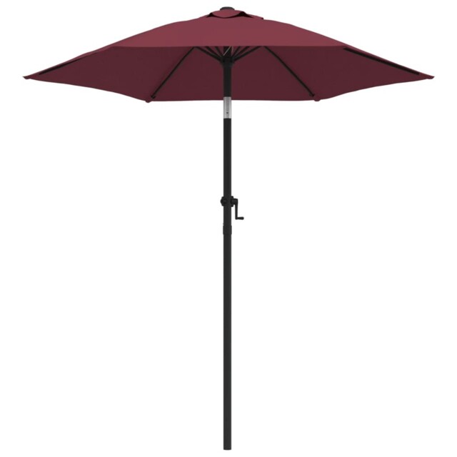 Parasol Aluminium Outdoor Patio Sunshade Yard Umbrella Canopy Shade