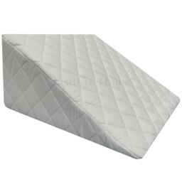 Large Acid Reflux Support Bed Wedge Pillow With Quilted Cover -