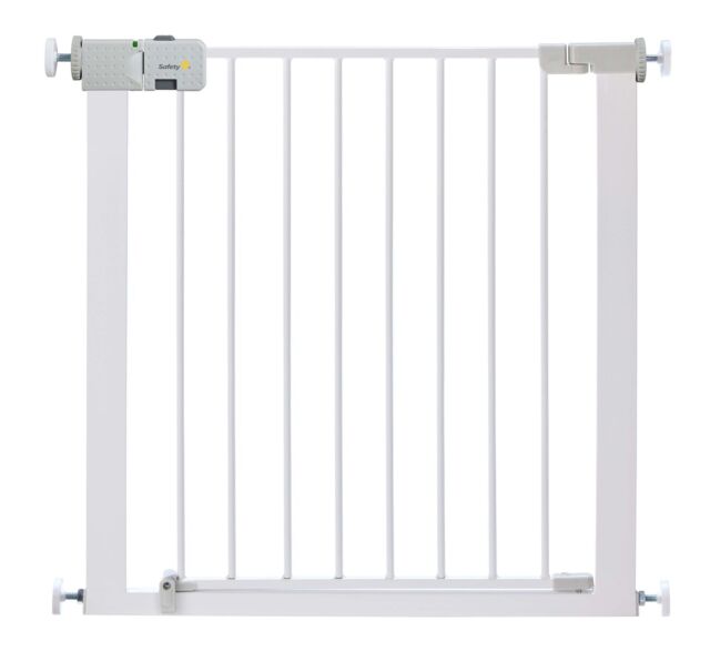 Safety 1st Gates Securetech Simply Close Gate White Baby Stair Door