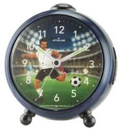 Atrium Children's Alarm Clock Analog Quartz Football Boys A932-5