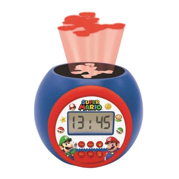 Lexibook Kids Toy Night Light Projector Clock Timer Disney - 8 Designs