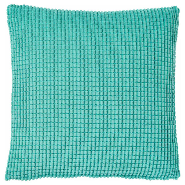 Ikea Gullklocka Cushion Cover 50 X 50 Cm 004.649.38 Turquoise Blue