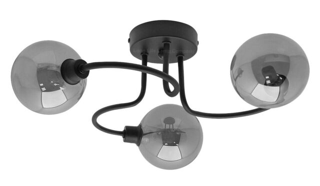 Modern Retro Led G9 3 Way Chandelier Flush Ceiling Light Mini Glass