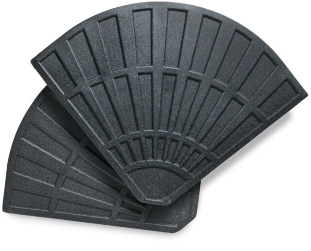 Vonhaus 22064 Patio Garden Banana Parasol Base - 2 Pack