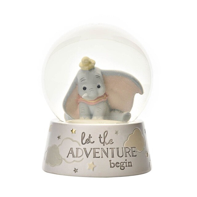 Disney Magical Beginnings Dumbo Snow Globe Water Ball Children's Gift