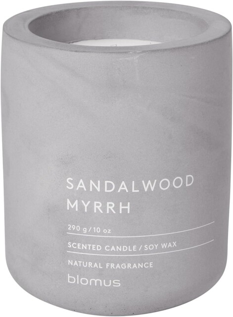 Blomus Scented Candle, Grey, Medium