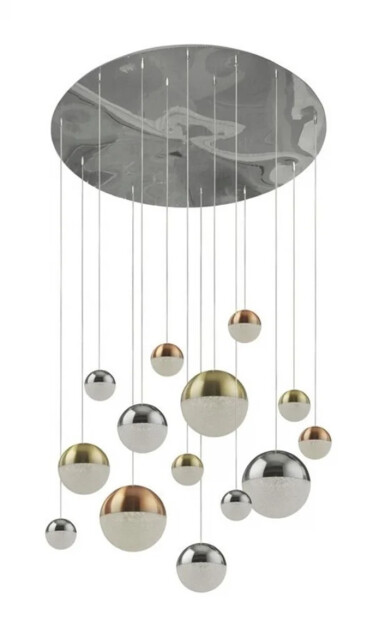 Ceiling Light Multi-coloured Planets 14 Led Multi Searchlight 4514-14