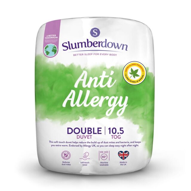 Slumberdown Anti Allergy, Anti Bacterial 10.5 Tog All Year Round