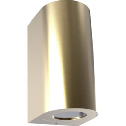 Nordlux 49721035 Canto Maxi Outdoor Wall Light Brass 56w Gu10