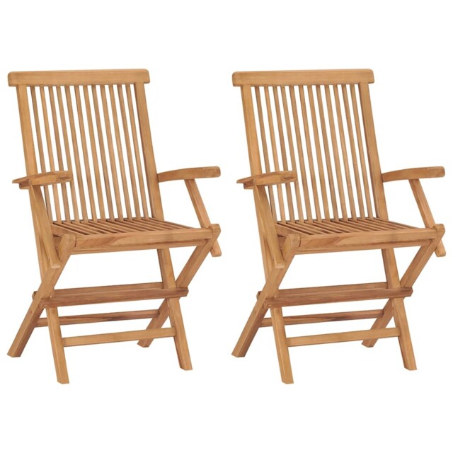 Folding Garden Chairs Patio Foldable Outdoor Chair Solid Teak Wood