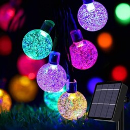 Useber Solar Lights Outdoor Garden, 24ft 50led Waterproof 50led,