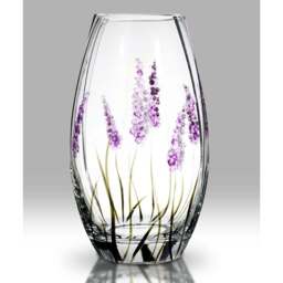 Nobile Glassware Lavender Round Vase 20cm 1872-18