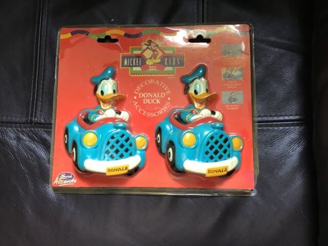 Disney Mickey For Kids Swish Accents Donald Duck Curtain Tie Pole Or