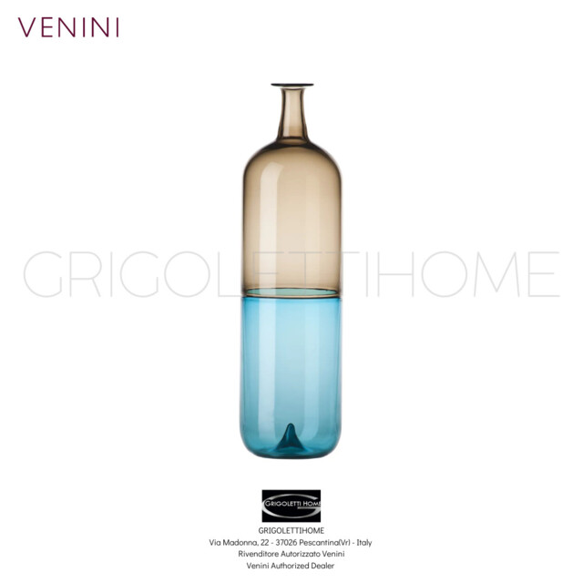 Venini Bolle Vase Adriatico/talpa 34,5 Cm Mpn 503.01