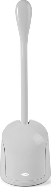 Oxo Good Grips Compact Toilet Brush & Canister Grey 1 Pack Holder