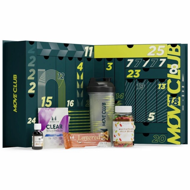 Myprotein Advent Calendar 25 Days Fuel Mix Supplement Festive Kit Pack