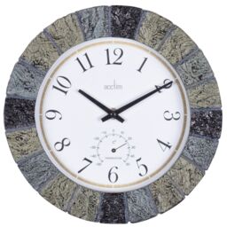 Acctim Bowfell Wall Clock Outdoor & Indoor Use Weatherproof Quartz