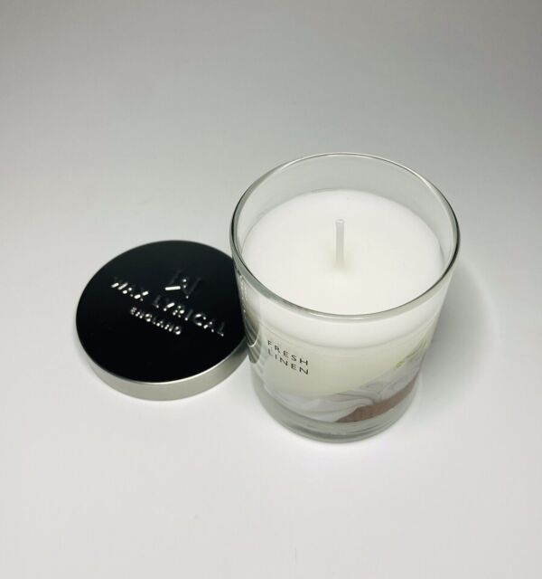 Wax Lyrical England Fresh Linen Candle 132g Upto 35hrs