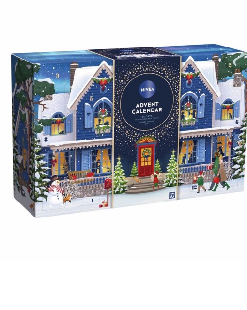 Nivea Advent Calendar 2025 (24 Products) – Women's Gift Set – Includes