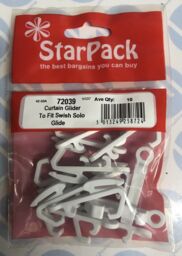 Curtain Glides To Fit Swish Sologlyde Pk10 (72039)